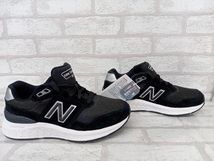 美品 new balance WW880BK6 ニューバランス スニーカー ブラック レディース キッズ 22cm_画像3