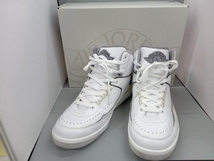 Nike Air Jordan 2 White and Cement Grey ナイキ スニーカー 27cm ホワイト 店舗受取可_画像1