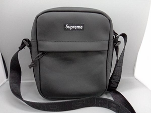 Supreme シュプリーム 2023AW Leather Shoulder Bag ショルダーバッグ ブラック 店舗受取可