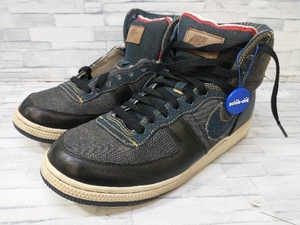 通年 NIKE ナイキ TERMINATOR HIGH PREMIUM DENIM PACK スニーカー ハイカット 307893-441 2009年 28cm ブルー