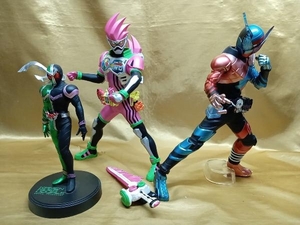 ジャンク 一番くじ 仮面ライダービルド エグゼイドレベル2 ダブル ソフビ フィギュア セット