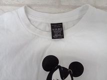 NUMBER (N)INE Disney ナンバーナイン ディズニー ミッキーマウス 半袖Tシャツ カットソー ホワイト レディース メンズ サイズ2_画像3