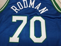 Champion NBA DALLAS 70 RODMAN ノースリーブ 表記サイズ L ブルー 店舗受取可_画像9