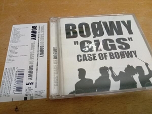 帯あり BOΦWY CD GIGS CASE OF BOOWY　2枚組 TOCT-24716-7