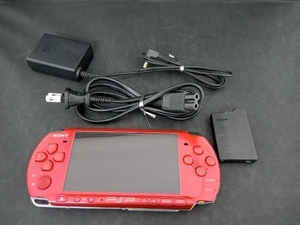 ジャンク PSP本体 充電器 ACアダプター付き PSP3000