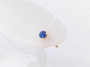 K18 イエローゴールド 片耳ピアス 0.10g ピアス アクセサリー