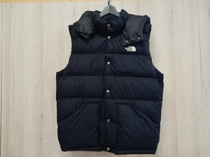 THE NORTH FACE ザノースフェイス ND92231／CAMP Sierra Vest ダウンベスト Lサイズ ダウン80% フード脱着可能