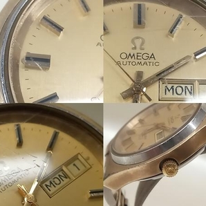 【ジャンク】 稼働品 OMEGA SeaMaster オメガ シーマスター COSMIC 2000 コスミック デイデイト 自動巻き 腕時計の画像6