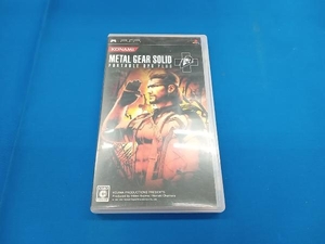 PSP METAL GEAR SOLID ポータブル・オプスプラス＜デラックスパック＞