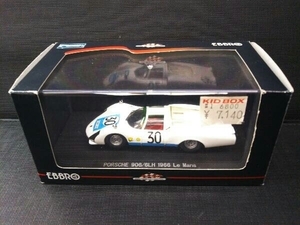 EBBRO 1/43 PORSCHE 906/6LH Le Mans 1966 No.30 WHITE/BLUE エブロ