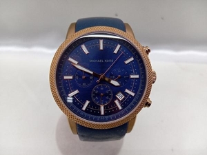 【MICHAEL KORS】 MK-8410 腕時計 クォーツ 10ATM R6.3月電池交換済み 中古