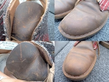 Clarks クラークス デザートブーツ WOOLRICH サイズGB7 US7 1/2 ブラウン_画像8