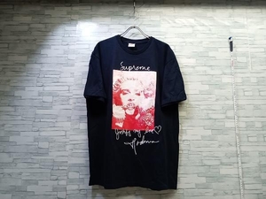 Supreme シュプリーム 18AW マドンナ 半袖Tシャツ ネイビー系 サイズM ストリート