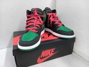 NIKE ナイキ Air Jordan1 High エアジョーダン Pine Green パイングリーン ブラック 28cm スニーカー ハイカット 555088-030 店舗受取可