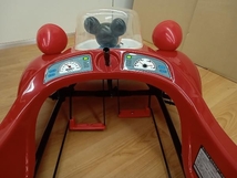 【未使用品】ミッキーマウス MM クラシック1号 ビンテージ レトロ 乗用玩具 全長約85cm 高さ約35cm_画像6