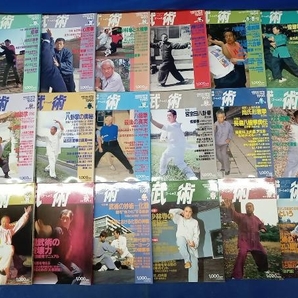 鴨168 中国武術の専門誌 武術[うーしゅう] 1993年春号〜1997年冬号 不揃い 18冊セット 福昌堂の画像3