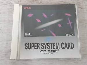【動作確認済み】NEC CD-ROM2 SYSTEM スーパーシステムカード Ver.3.0