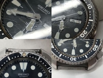 【ジャンク】 稼働品 SEIKO セイコー サードダイバー150M 6306-7001 デイデイト 自動巻き 腕時計_画像3