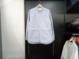 SUGARHILL 21A/W STRIPE SHIRT シュガーヒル ストライプシャツ 2 ブルー 21AWSH01 店舗受取可