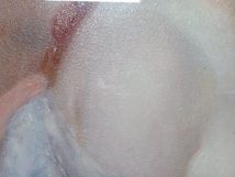 複製画 ルノワール 『ヒナギクを持つ少女』 額装品 サイズ約58x49CM_画像8
