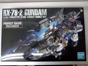  не использовался товар пластиковая модель Bandai 1/60 RX-78-2 Gundam PG UNLEASHED [ Mobile Suit Gundam ]