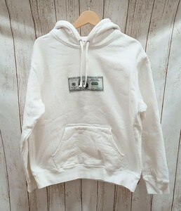 Supreme／パーカー/ Franklin Hooded Sweatshirt /シュプリーム/サイズS/ホワイト