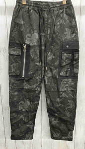 ALWAYS OUT OF STOCK /CAMO COMBINATION ACTIVE FATIGE PANTS /オールウェイズアウトオブストック/ロングパンツ/M/春