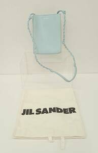 Jil sander ジルサンダー TANGLE SMALL タングルスモール ショルダーバッグ スカイブルー 通年