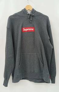 Supreme シュプリーム 21AW Box Logo Sweatshirts ボックスロゴ スウェットシャツ パーカー M チャコールグレー 通年