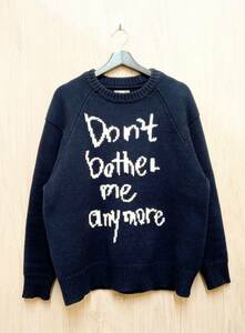 Wasted Youth/ウェイステッド ユース/ニット/Knit Sweater Navy/ネイビー/Mサイズ