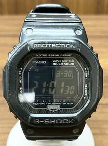 CASIO カシオ G-SHOCK ジーショックGW-5600J 電波ソーラー デジタル ブラック ラバーバンド 腕時計