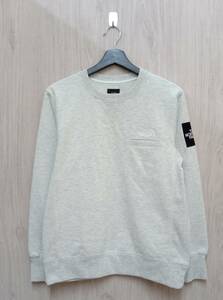 THE NORTH FACE /ザノースフェイス/スウェット/SQUARE LOGO CREW/NT11832/ライトグレー系/Mサイズ