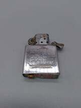 Zippo　ジッポライター　2012年　使用済　オロビアンコ　本牛革巻き_画像7