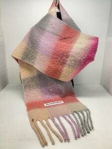 * ACNE STUDIOS Acne s Today male stole muffler Italy made pink series through year 