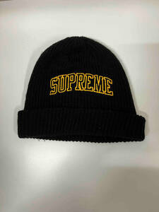 Supreme シュプリーム 17fw LOOSE GAUGE ルーズゲージ ARC BEANIE アークビーニー ニット帽 ブラック