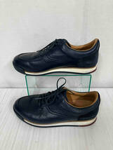 JOHN LOBB ジョンロブ レザースニーカー 0216 ネイビー サイズ6_画像3