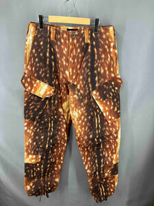 ★ PALACE SKATEBOARDS パレススケートボード Rn Cargo Trouser Deer Print カーゴパンツ サイズ32 ブラウン系 通年