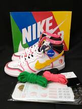 [黒タグ付・未使用] NIKE GUNDAM UNICORN SB DUNK HIGH ユニコーン ガンダム コラボ ダンク 26.5cm 白 ホワイト DH7717-100 店舗受取可_画像1