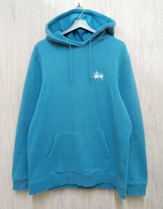 STUSSY/ Stussy / Parker /Basic Stock Hoodie/Z4000SAS18/ оттенок голубого /M размер 