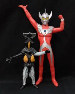 ジャンク 1円〜 [当時物] BANDAI バンダイ ウルトラマンタロウ ゼットン ソフビ 人形 セット 京本政樹コレクション フィギュア 現状品