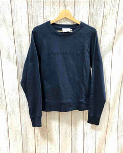 MAISON KITSUNE/ тренировочный /Emboidery Adjusted Sweatshirt/ размер M/ темно-синий 