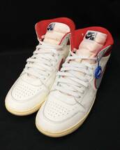 [箱付] NIKE AWAKE NY JORDAN AIR SHIP UNIVERSITY RED アウェイク コラボ エアシップ ユニバーシティ レッド 赤 白 FN8675-100 店舗受取可_画像2