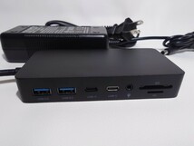 Surface ドッキングステーション12-in-1トリプルディスプレイSurface Dock(2*HDMI +VGA) RJ45ネットワークポート USB3.0+USB-Cポート SD+TF_画像3