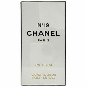 シャネル 香水 パルファム NO19 ec-18107 未開封 PARFUM Sランク CHANEL 6ml ヴィンテージ