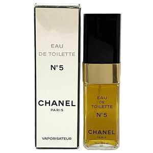 シャネル 香水 NO5 オードトワレ ec-18305 開封済み EAU DE TOILETTE 中古 CHANEL