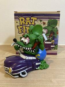 ラットフィンク RATFINK RAT FINK スタチュー フィギュア 置物 新品 ムーンアイズ MOONEYES アメコミ アメリカン雑貨　カスタム