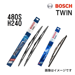 BOSCH TWIN ツイン 輸入車用 ワイパーブレード 3397118541 (480S) 475/475mm リア用 3397011677 (H240) 240mm 送料無料