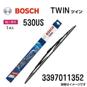 530US アウディ S3 BOSCH TWIN ツイン 輸入車用ワイパーブレード (1本入) 530mm 3397011352