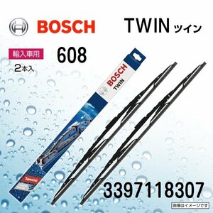 BOSCH TWIN 輸入車用 ワイパーブレード 608 3397118307 600/500mm 2本入り 新品