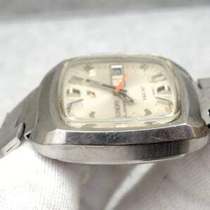 ENICAR SWISS 自動巻き 希少腕時計 約100ｇ 稼働現状品 売り切りの画像3